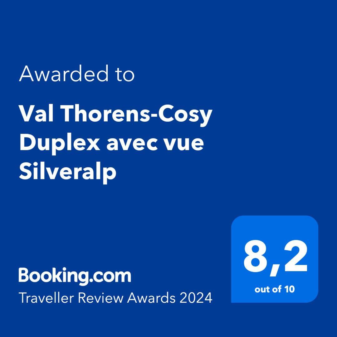 Val Thorens-Cosy Duplex Avec Vue Silveralp Exteriör bild